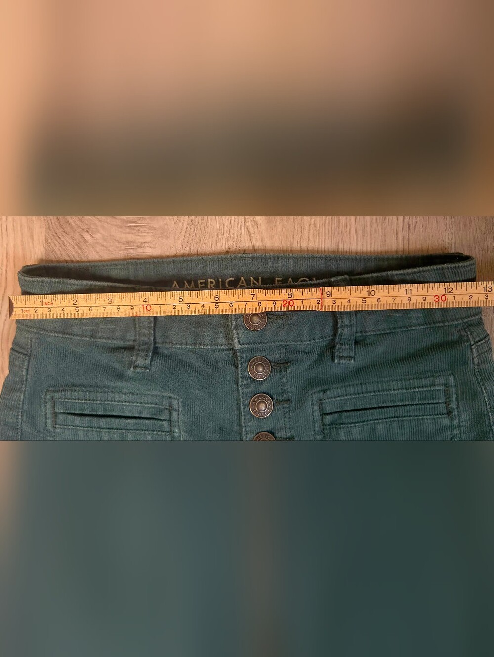 American Eagle Hi-Rise Flare Corduroy Pants – Size 0 - Picture 3 of 6